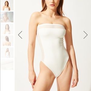 NWT SOLID & STRIPED Madeline One Piece